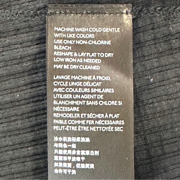 We The Free Gray Citrine Tee Long Sleeve Relaxed Blouse Size XS - Picture 11 of 13